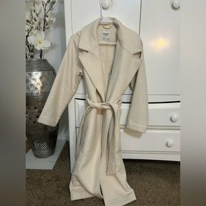 Abercrombie & fitch long wool coat